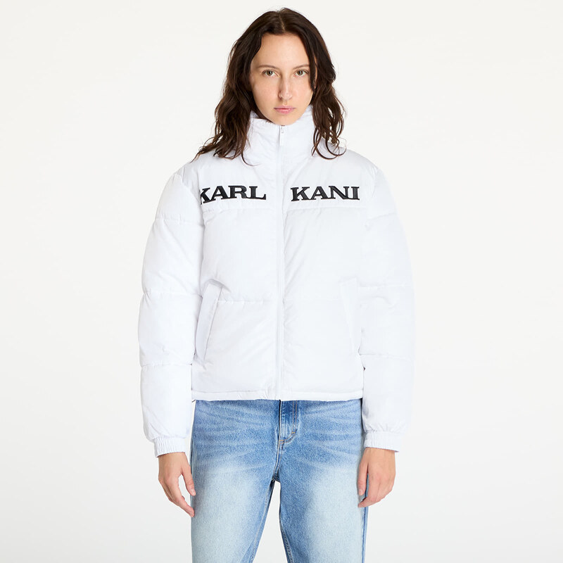 Bunda Karl Kani Retro Essential Puffer Jacket White L