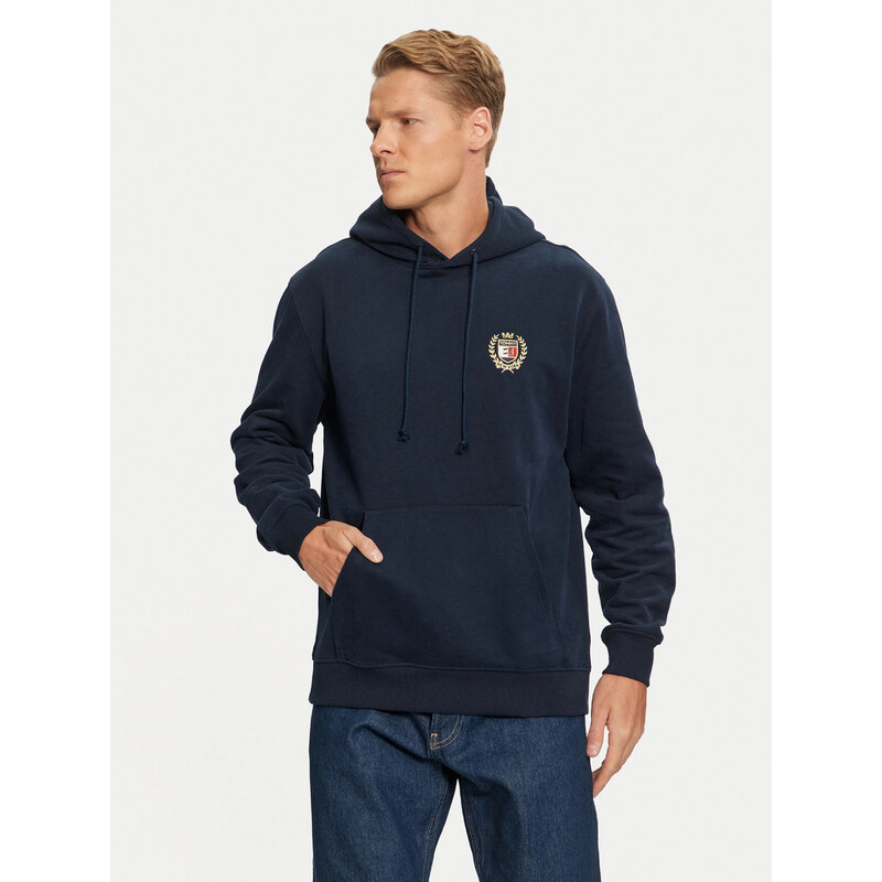Tommy Jeans pánská modrá mikina