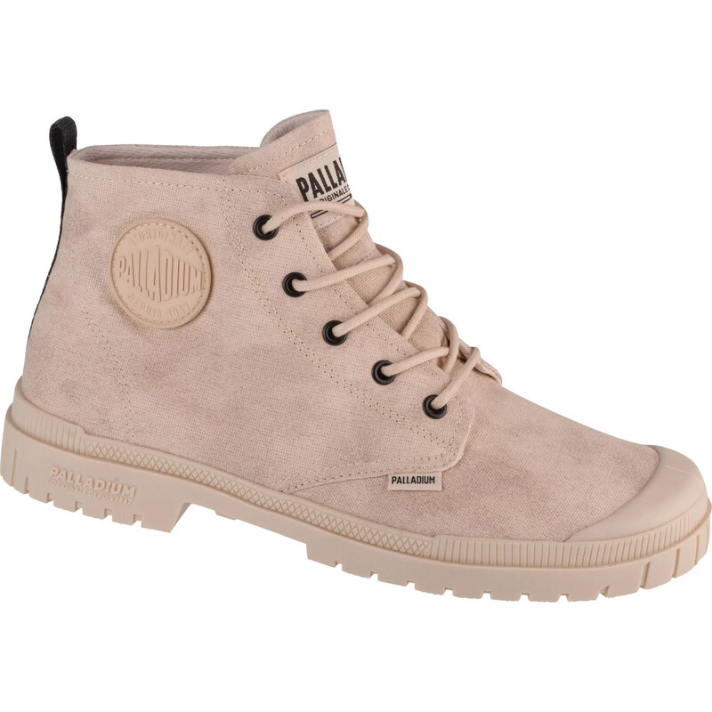 Béžové dámské kotníkové boty Palladium Pampa SP20 Hi Wax Béžová 99238939