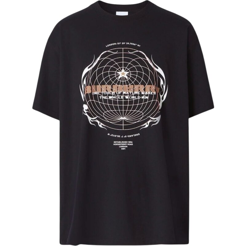 BURBERRY Totnes Black tričko