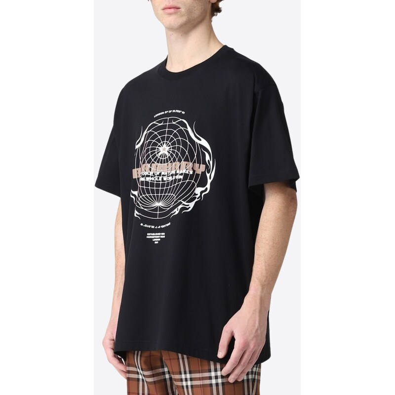 BURBERRY Totnes Black tričko