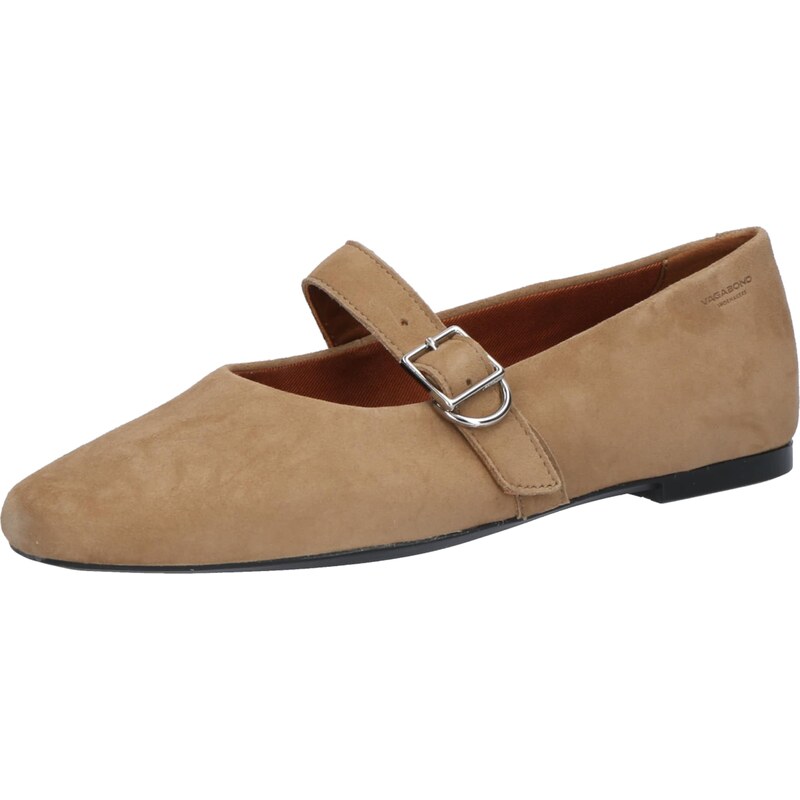 VAGABOND SHOEMAKERS Baleríny s řemínky Jolin cappuccino