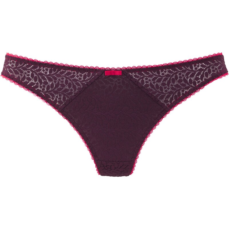NUANCE Tanga thong fialová 105465460