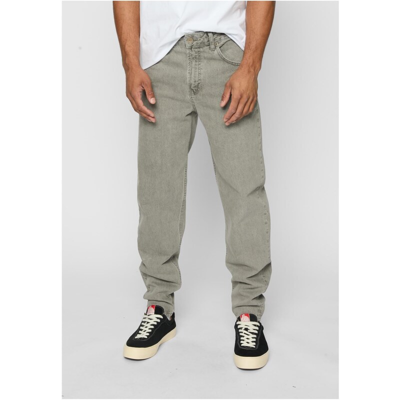 DEF Pánské džíny Schiller LooseFit Denim světle šedé