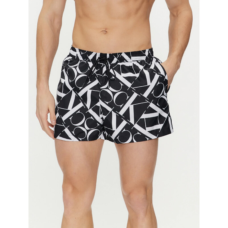 Calvin Klein pánské černobílé plavky