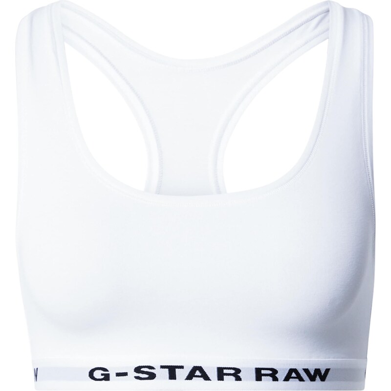 G-STAR Podprsenka černá / bílá