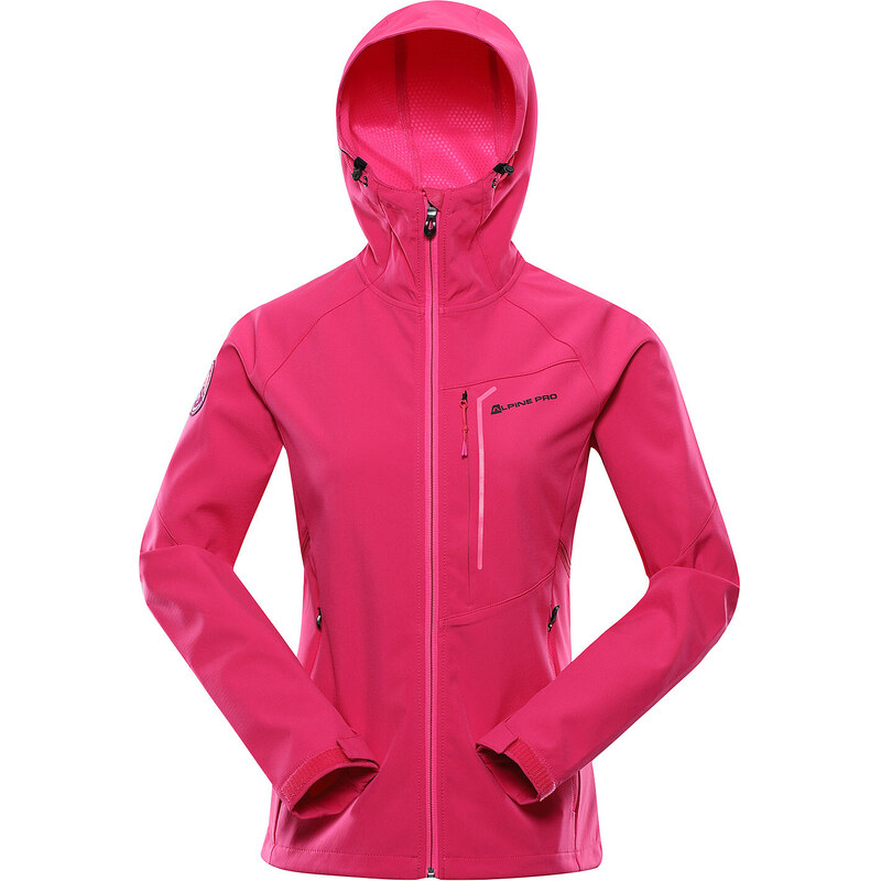 Dámská softshellová bunda Alpine Pro ESPRITA - růžová 99255593