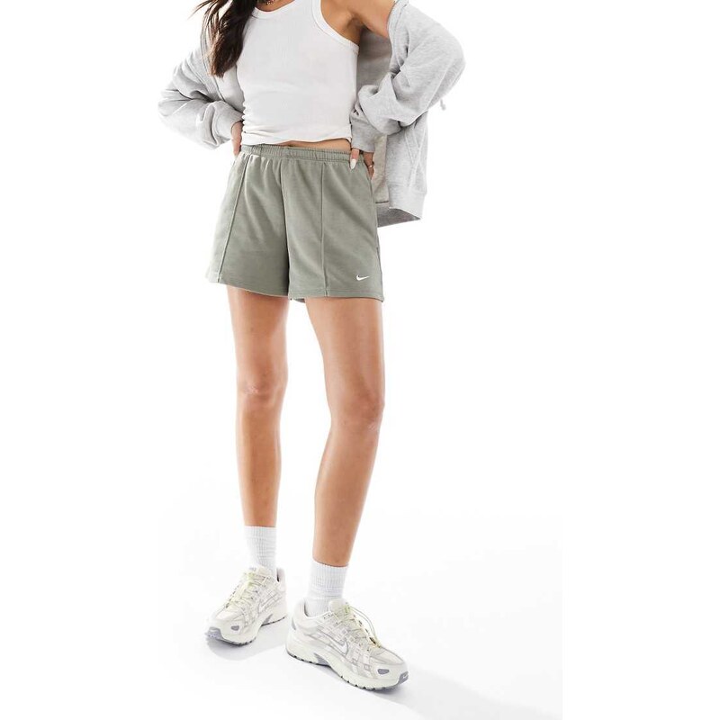 Nike French Terry shorts in grey