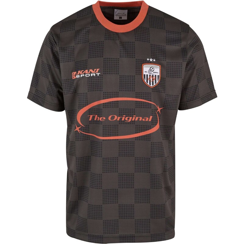 Karl Kani Trikot šedá / krvavě červená / černá / bílá
