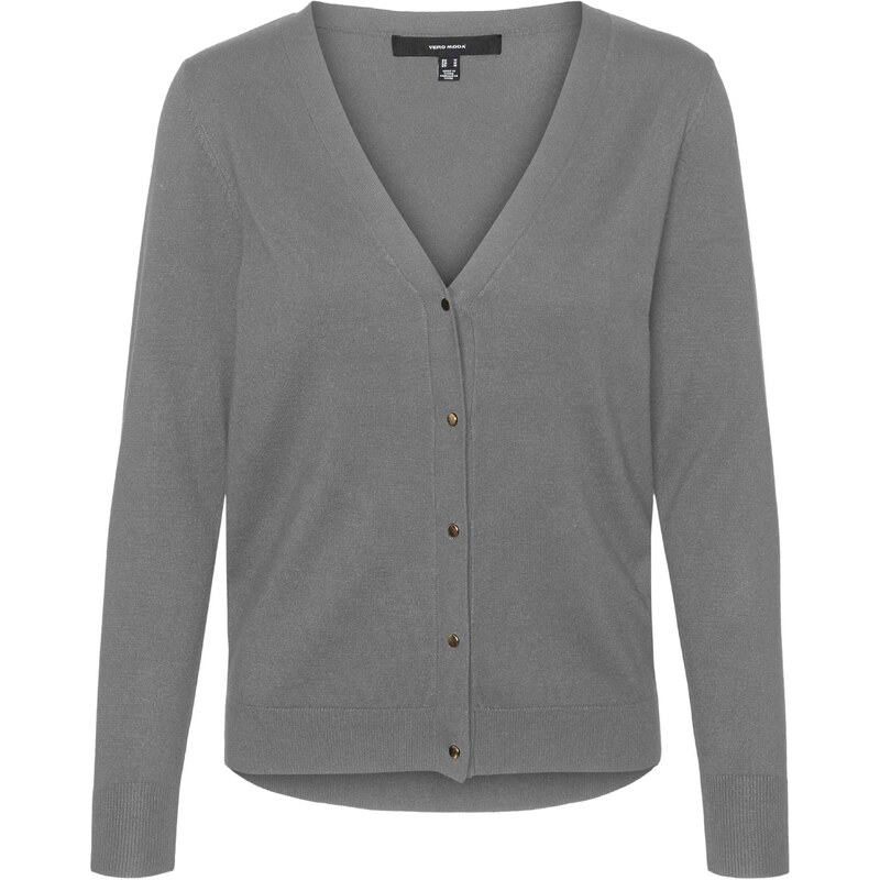 VERO MODA Kardigan SILJE šedá 99269123
