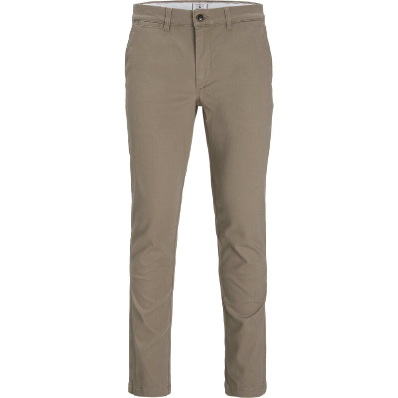 Jack & Jones Junior Kalhoty JNRMarco Dave tmavě béžová