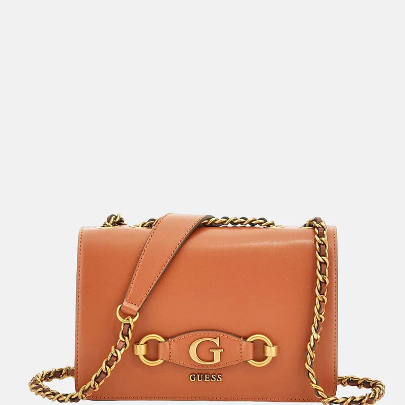 Hnědá kabelka Guess Izzy 56000