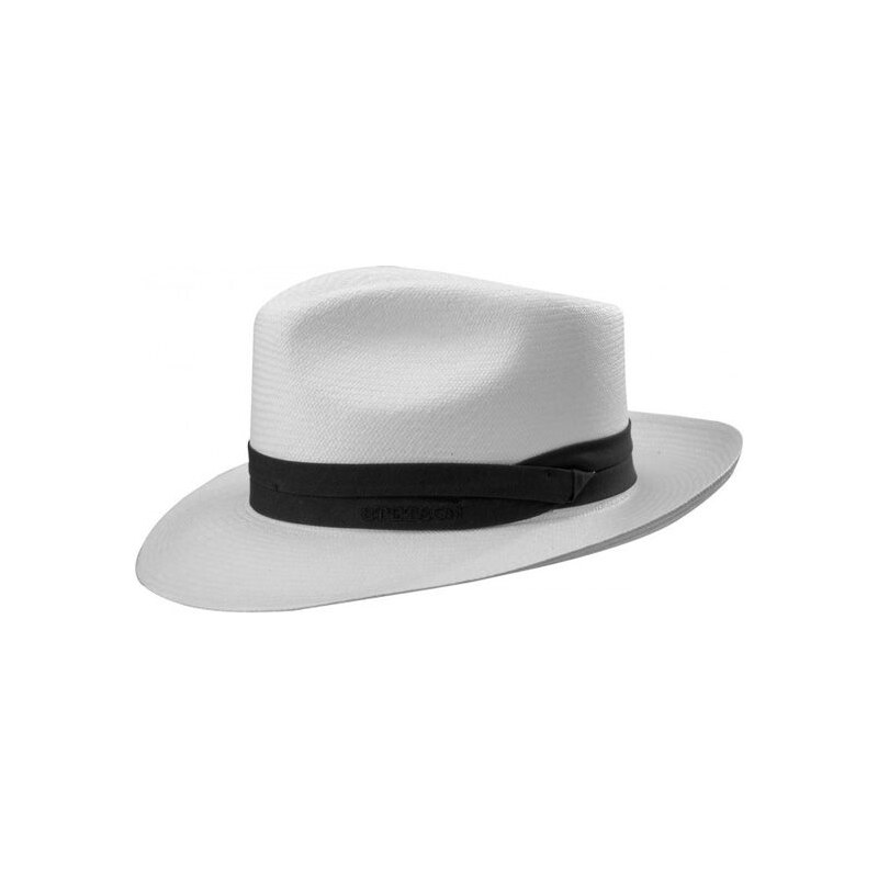 Stetson Jenkins - luxusní bílý panama klobouk