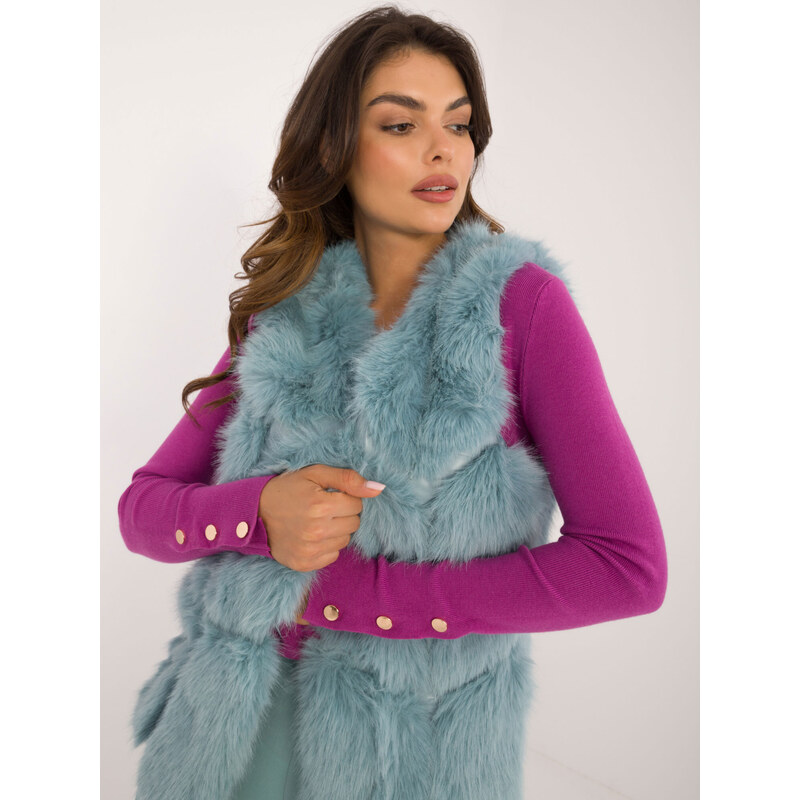 Wool Fashion Italia Vest-AT-KZ-2375.00P-mint