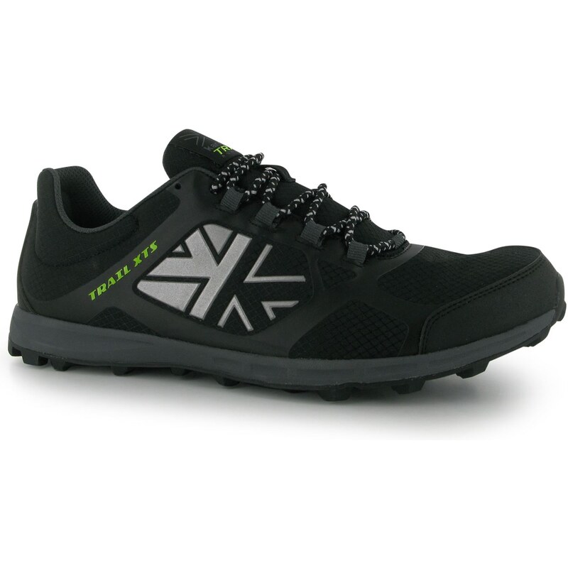 Karrimor Trail XTS pánské Running Shoes Black/Char/Lime