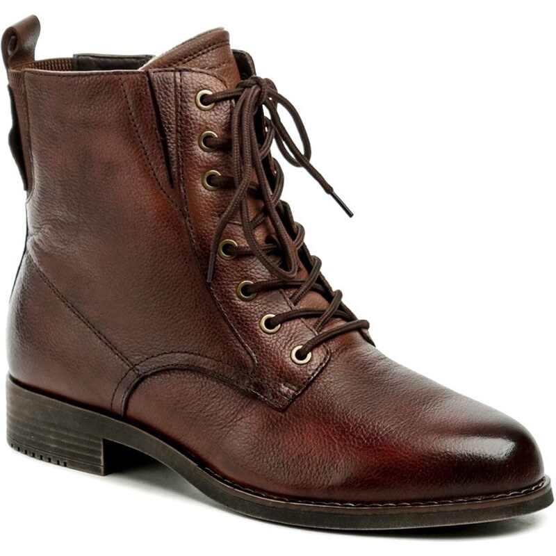 Tamaris 8-55100-43 cognac dámské nadměrné zimní boty