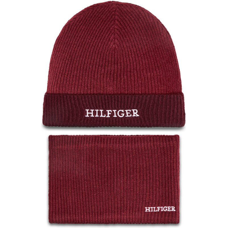 Set čepice a tunelová šála Tommy Hilfiger