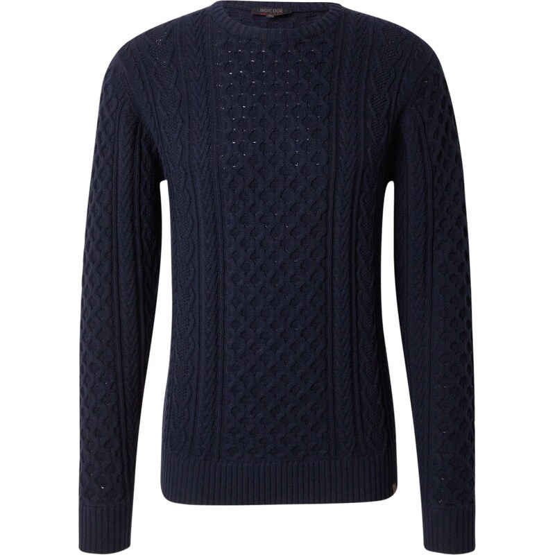 INDICODE JEANS Svetr Belinski marine modrá