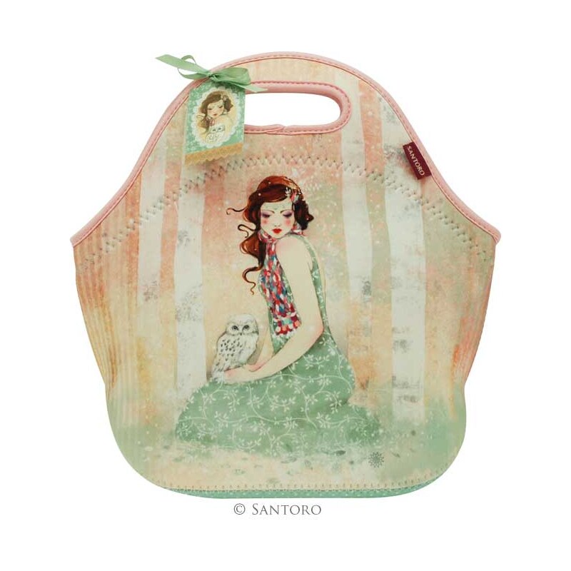 Santoro London - Neoprenová taška na jídlo - Willow - Mademoiselle Snow