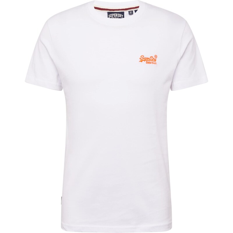 Superdry & Co Tričko Essential oranžová / bílá