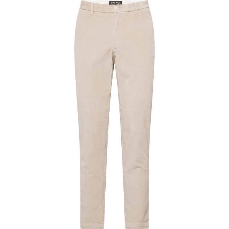 JACK & JONES Chino kalhoty JPStace béžová