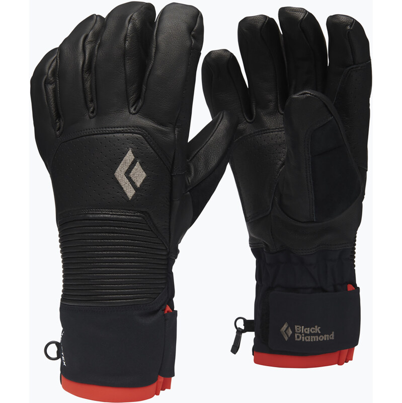 Trekingové rukavice Black Diamond Impulse black/black