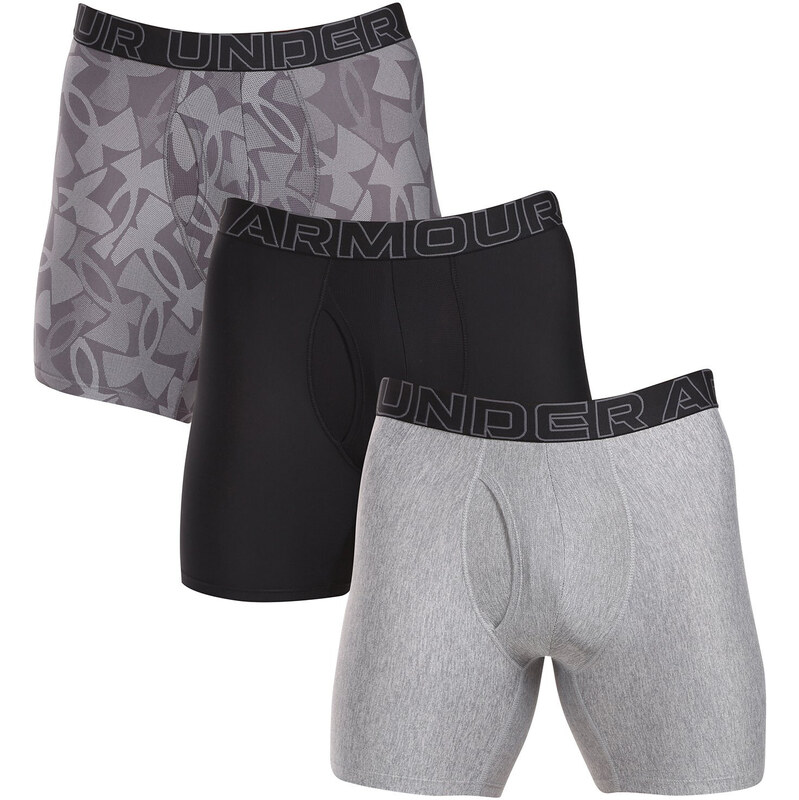 3PACK pánské boxerky Under Armour vícebarevné (1383879 035)