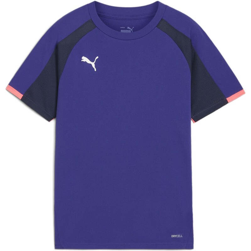 PUMA Funkční tričko IndividualLIGA indigo / černá / bílá