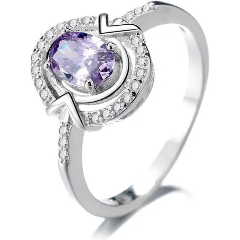 MAJYA Stříbrný prsten VIOLETTE 11115/5 99542633