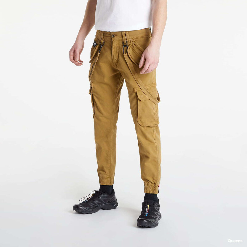 Kalhoty Alpha Industries Utility Pants Brown L