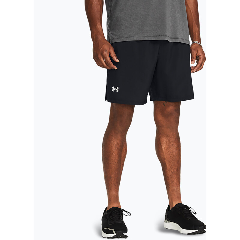 Pánské běžecké šortky Under Armour Launch 7 black/black