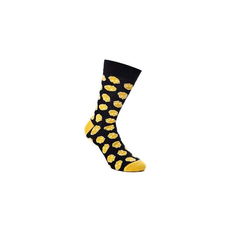 ponožky SOCK YOU - Skully Yellow (110)