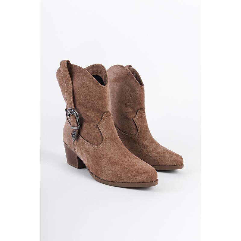 Capone Outfitters Suede Pull-On Womens Cowboy Boots 99056899