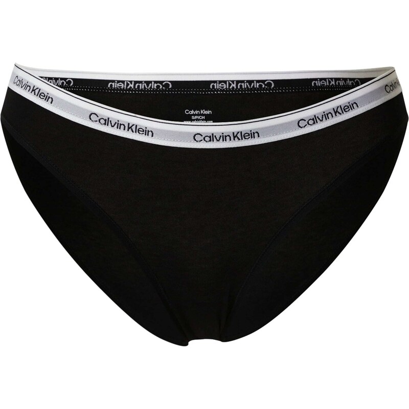 Calvin Klein Underwear Kalhotky černá / bílá