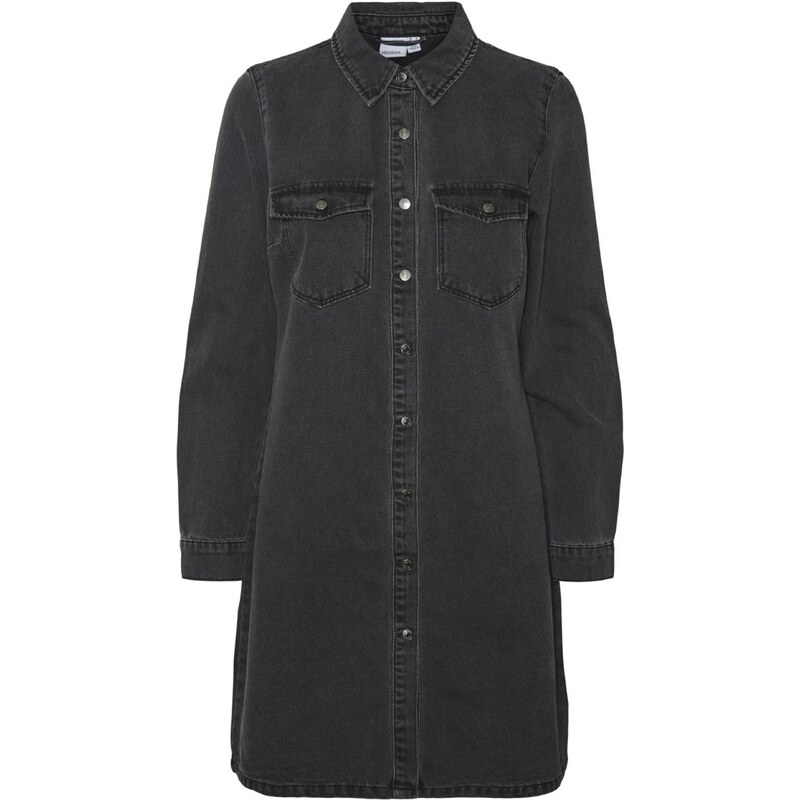 VERO MODA Šaty VMJennie černá džínovina