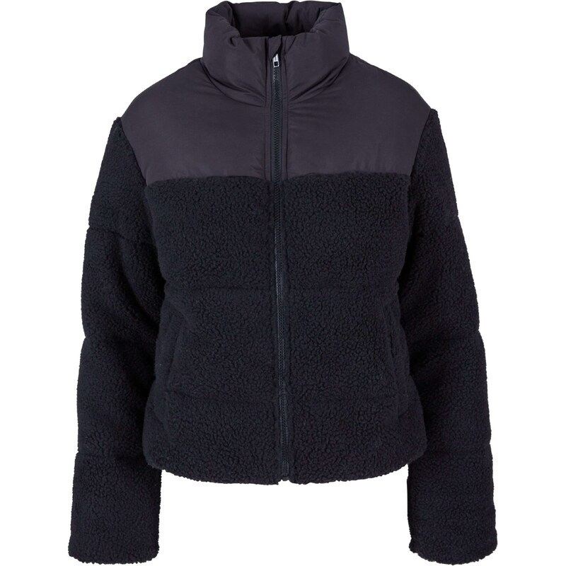Urban Classics Zimní bunda antracitová / černá