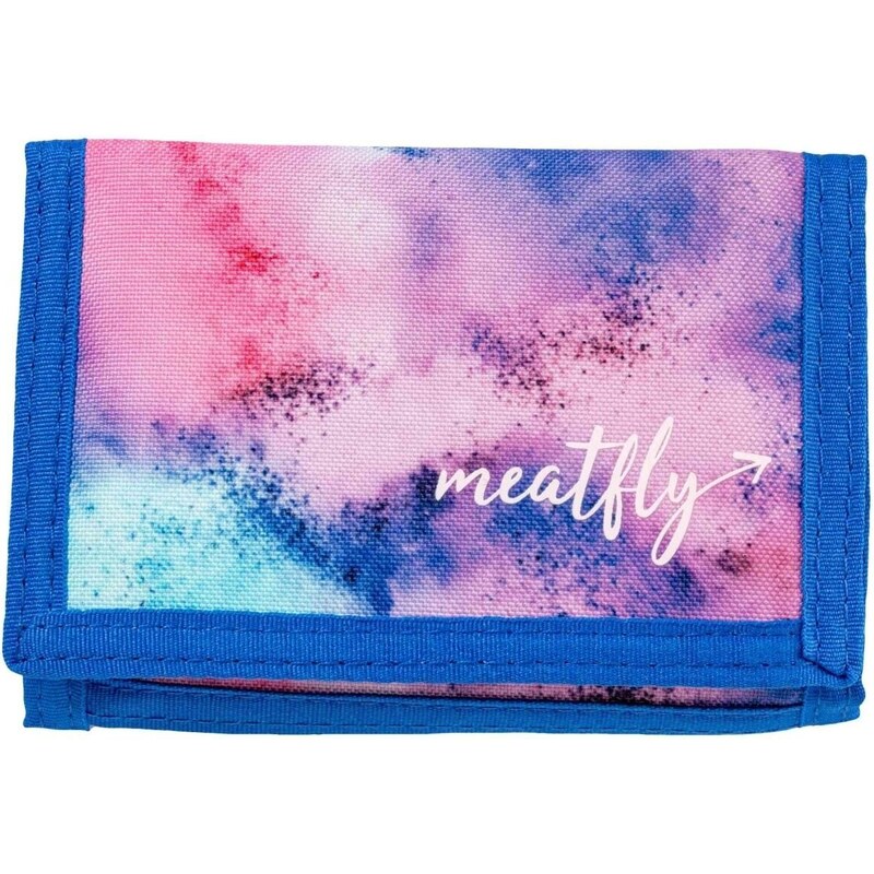 Meatfly peněženka Huey Peach Aquarel | Růžová
