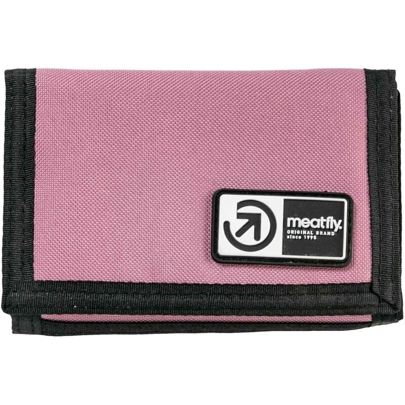 Meatfly peněženka Dewey Dusty Rose | Černá