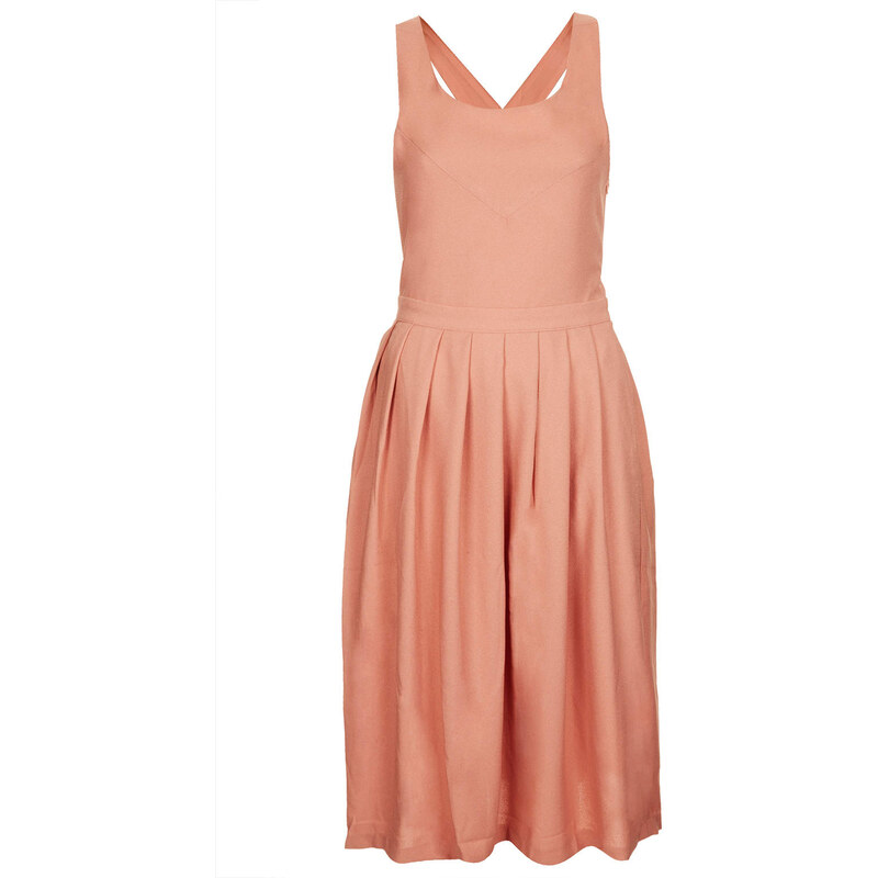 Topshop **Pinafore Midi Dress by The Whitepepper
