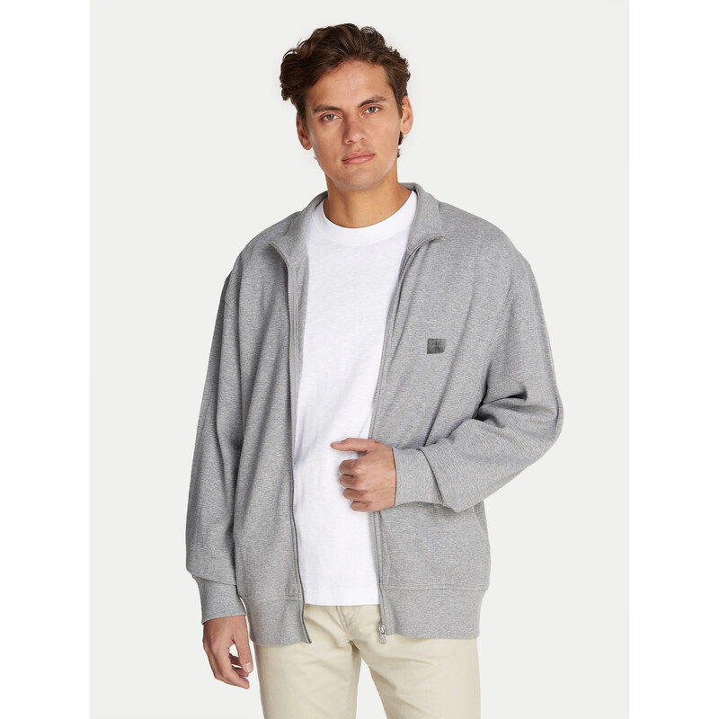 Calvin Klein pánská šedá mikina