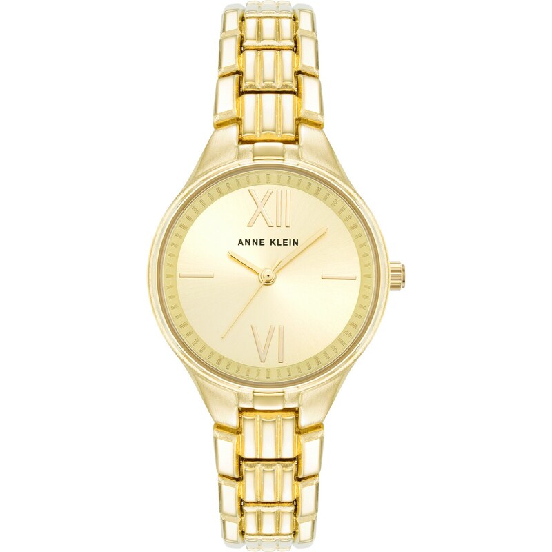 Anne Klein dámské hodinky kulaté zlaté AK/4060CHGB 99594585