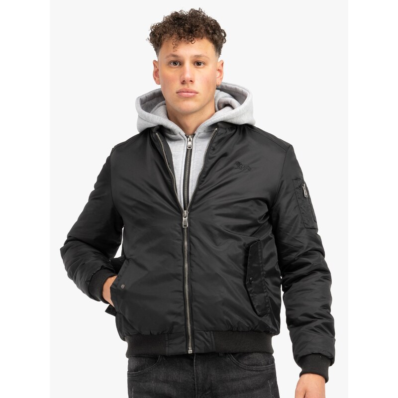 Lonsdale Mens hooded jacket slim fit 99600845