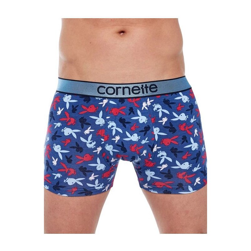 Cornette Boxerky High emotion Playboy modré