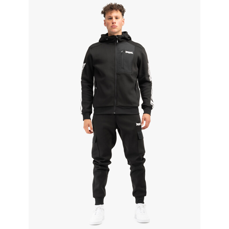 Lonsdale Mens hooded tracksuit regular fit 99600852