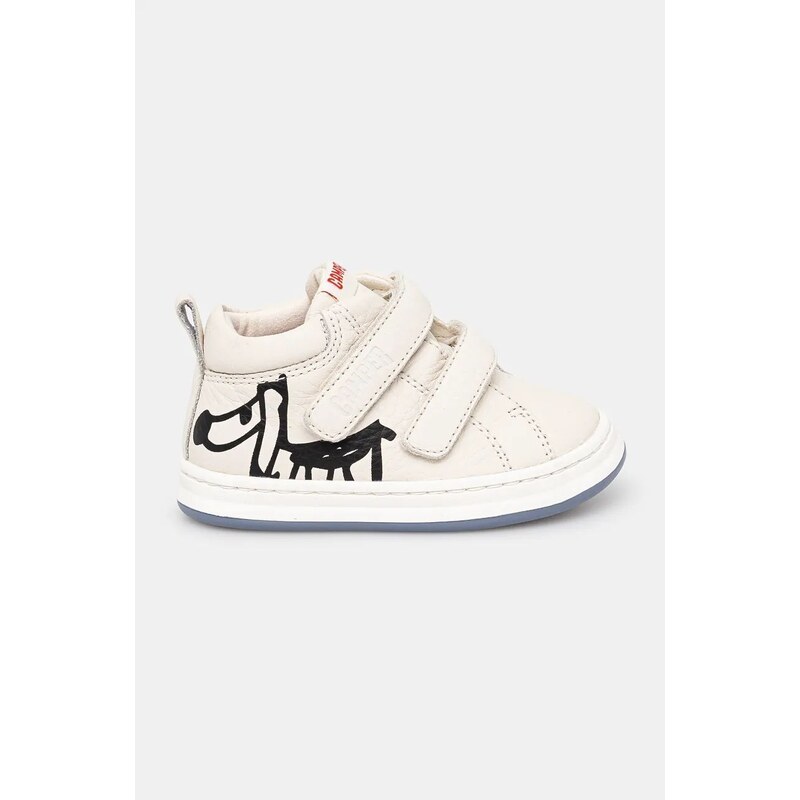 Dětské kožené sneakers boty Camper TWS FW béžová barva, K900337.004