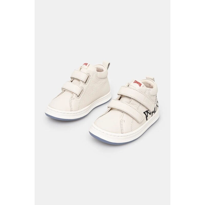 Dětské kožené sneakers boty Camper TWS FW béžová barva, K900337.004