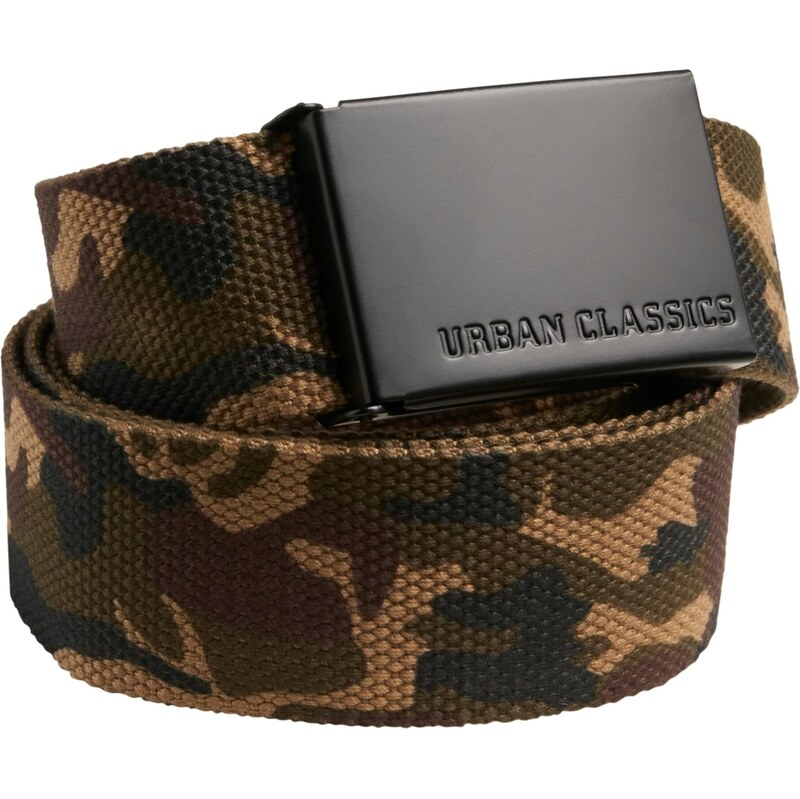 Urban Classics Opasek béžová / hnědá / khaki / černá