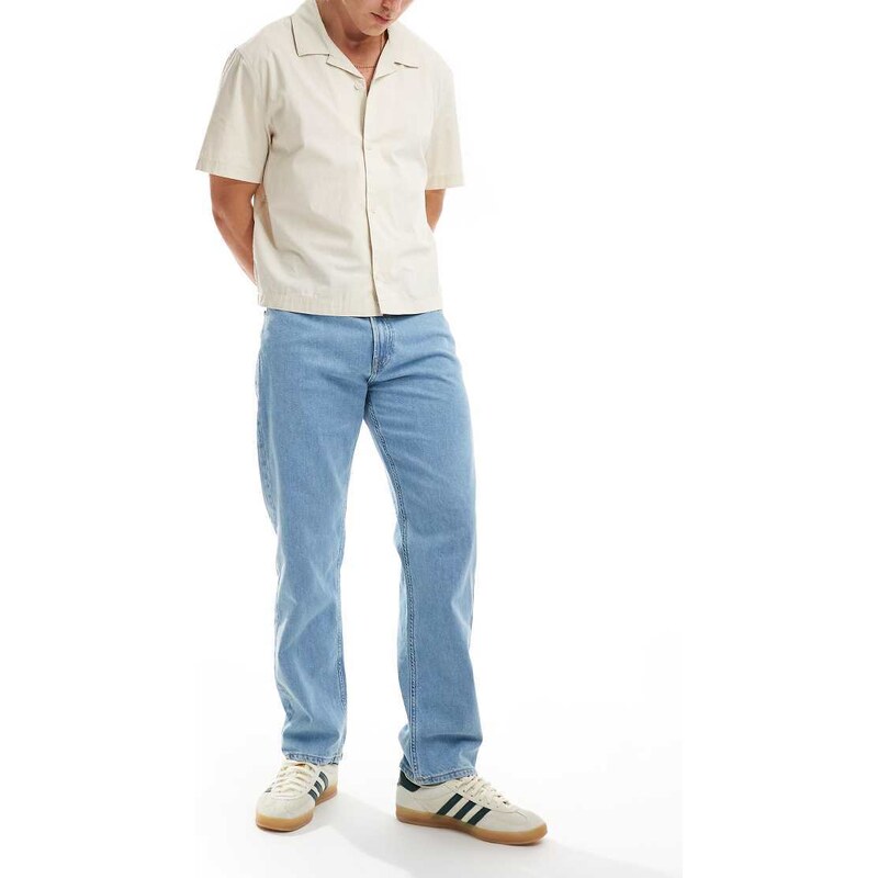 JJ Rebel Ryan relaxed fit jeans in light blue