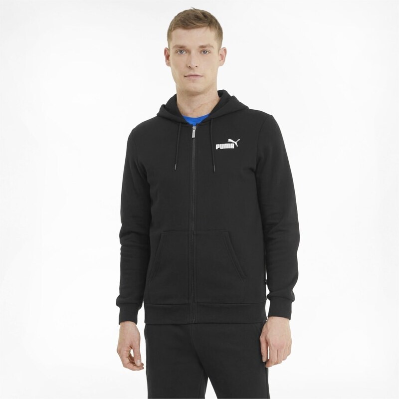 Puma ESS Small Logo FZ Hoodie FL black