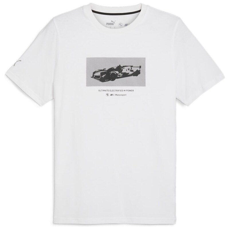 Puma BMW MMS NEW ESS CAR CRAPHIC TEE white
